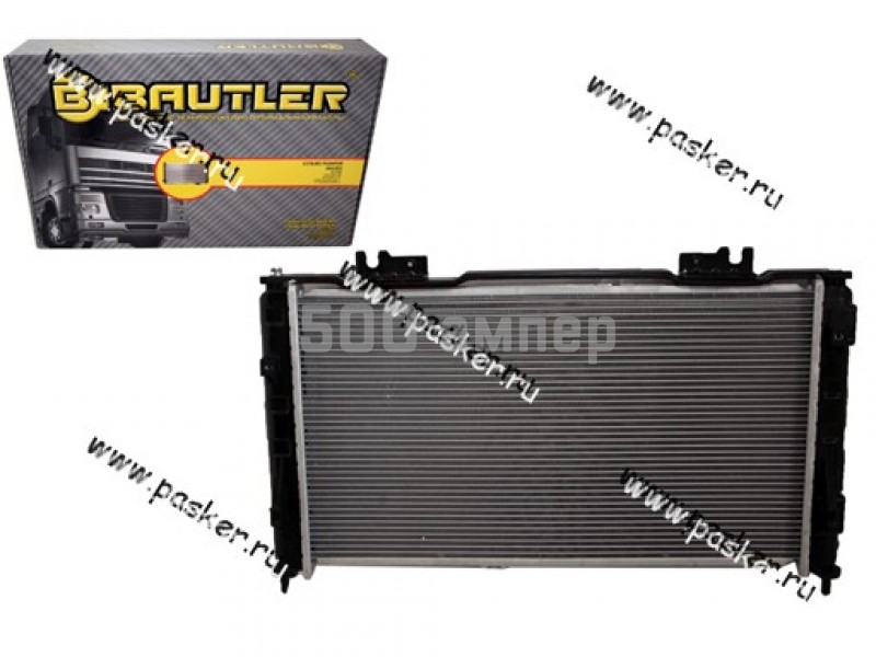 Радиатор 2190 Granta BAUTLER алюминиевый паяный BTL-0090B 2190-1301012-01 16536