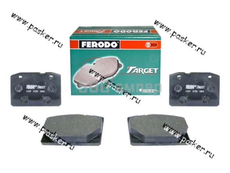Колодки тормозные 2101-07 передние FERODO TAR96 2101-3501090 17381