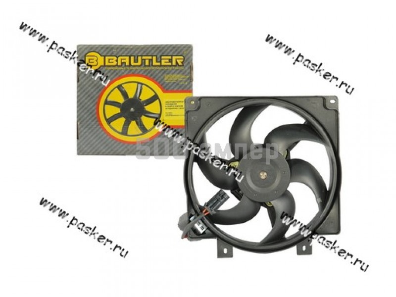 Мотор вентилятора радиатора 1118 Калина BAUTLER в сборе BTL-1118FCC 1118-1300025 22264