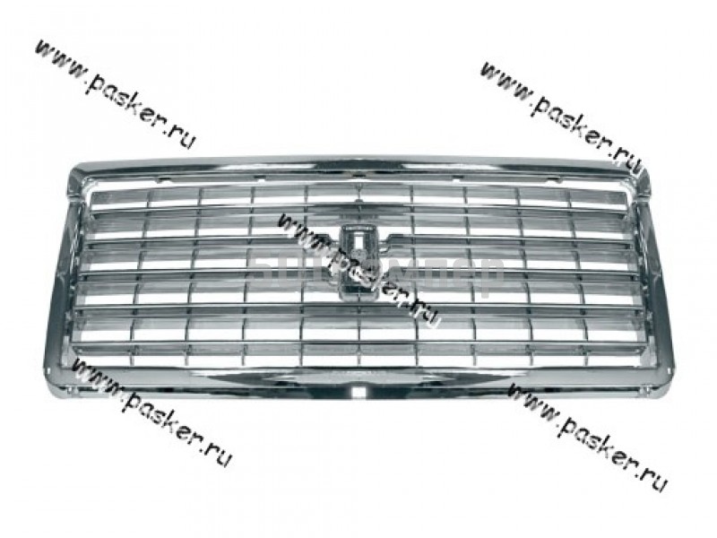 Решетка радиатора 2107 никель с планкой ОАО Пластик 2107-8401014-01/8402104 32044