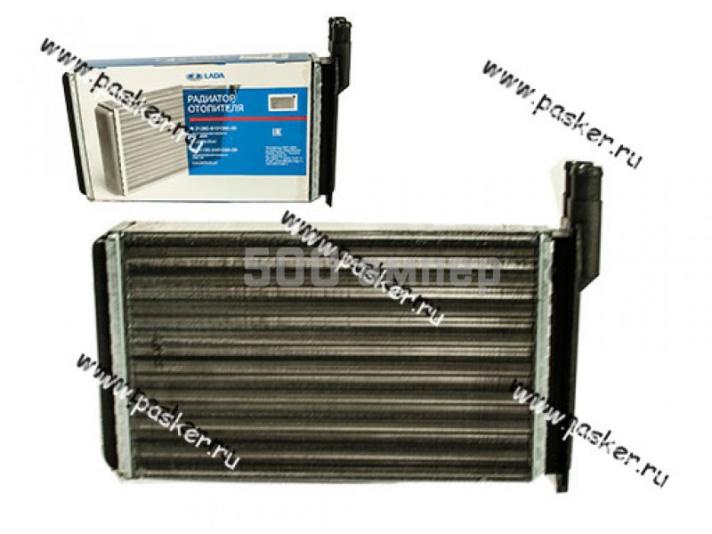 Радиатор печки 2108-099 Таврия ДААЗ алюминиевый ОАТ 21080-8101060-00 27023