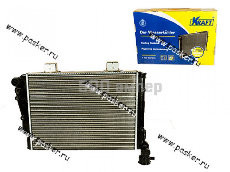 Радиатор 2105,07 KRAFT алюминиевый 2105-1301012-00 3548