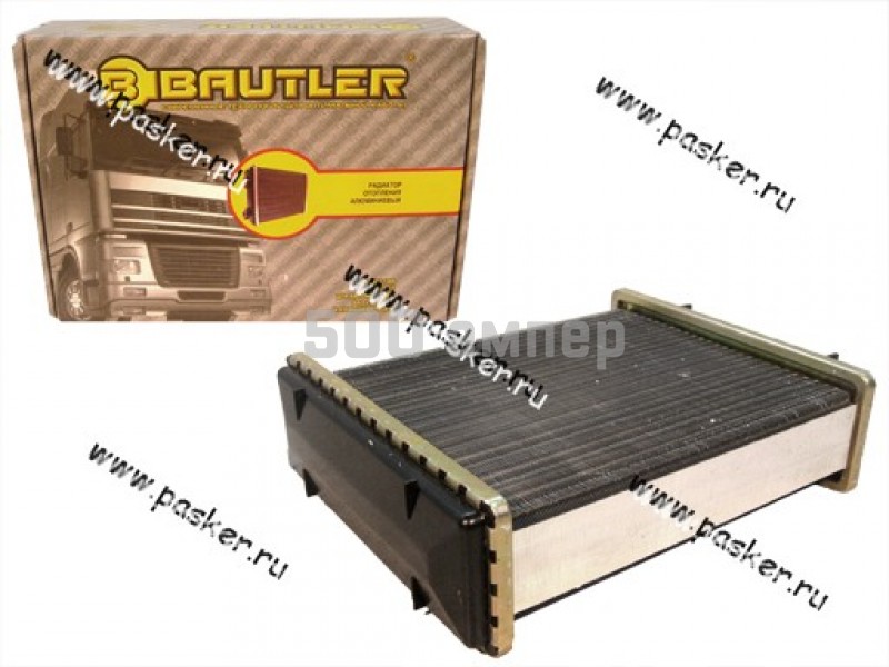 Радиатор печки 2106 BAUTLER алюминиевый узкий BTL-0001H 2106-2101-8101060 48681