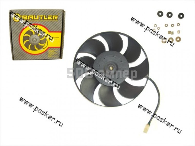 Мотор вентилятора радиатора 21214 BAUTLER с крыльчаткой 8 лопастей BTL-0213FC 21215-1308008-00 58009