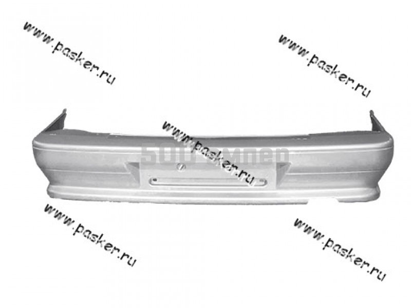 Провис задний бампер ваз 2115