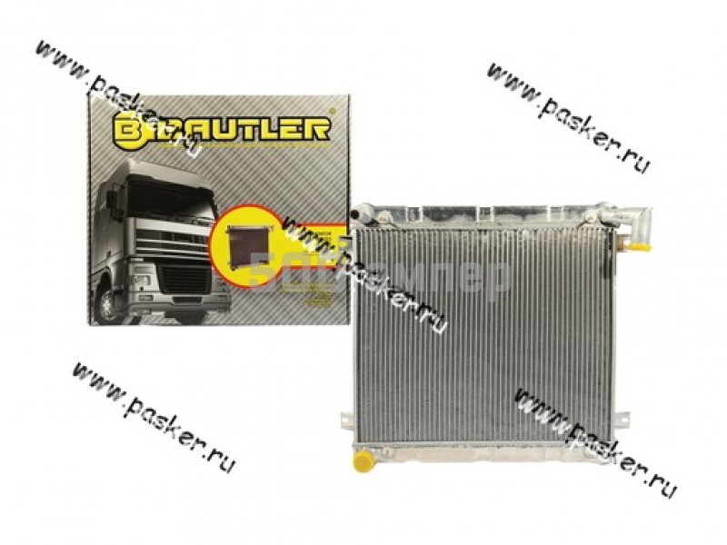 Радиатор Газель Бизнес BAUTLER с дв Cummins ISF 2.8 алюминиевый 3-х рядный паянный BTL-3028B 22308