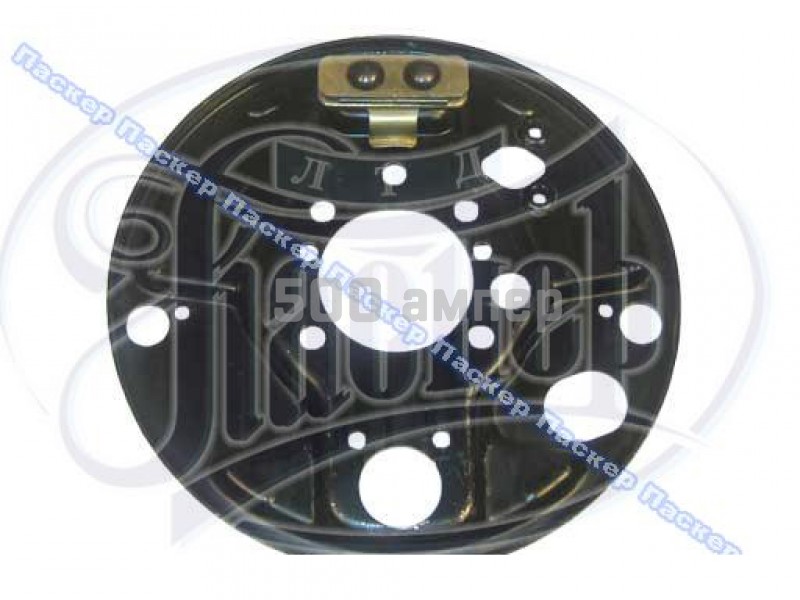 Опорный диск задних тормозных колодок Газель 3302-3502013 левый голый 33315