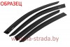Дефлекторы боковых окон Audi A4 B8 (07-15) 4D Sedan [AU13] Stream (Тайвань) 06-047-024-0054