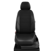 Чехлы на сиденья Audi A4 B6 (00-07) {Экокожа, черный} 28-092-000-0054