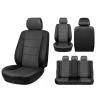 Чехлы на сиденья Hyundai Santa Fe (13-) {Экокожа, черный + серая вставка} 28-092-000-0004