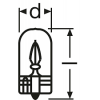 Лампа Osram ORIGINAL LINE W3W 12V (2821) 32433