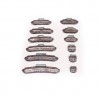 Набор балансировочных грузов TIP TOPOL для стальных дисков, свинец, 10 г (100шт ) BSWU1010