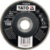 Круг шлифовальный лепестковый прямой YATO 125 мм, 22.4 мм, P36 YT-83271