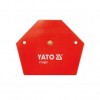 Струбцина магнитная для сварки YATO 34 кг, 122х136х24 мм YT-0867