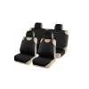 Комплект чехлов-маек на сиденья с подголовниками ARNEZI черные A0508015