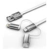 Кабель 3 в 1 Lightning, Type-C, Micro USB AIRLINE (ACHC49) 1.2м soft-touch ACHC49_ARL