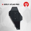 Защита редуктора Geely Atlas Pro 2021-, V - 1.5T (111.01928.1) АВТОБРОНЯ 111.01928.1