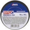 Изолента ПВХ чёрная 15мм х 10м BRIX (BRX0120003) BRX0120003_BR6