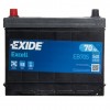 Аккумулятор EXIDE EB705 EXCELL 70Ah 540A (+-)  EB705_EXI