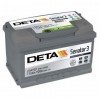 Аккумулятор DETA SENATOR 3 12 V 72 Ah 720 A ETN 0 B13 (Правый плюс) DA722