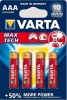 Батарейки VARTA  MAX T. AAA BLI 4 VARTA (упаковка 4шт) 04703101404