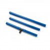 Патрубки печки 2110 (3 шт) (БРТ, синие,армированные 11288) 26318