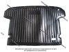 Коврик в багажник Hyundai Tucson 3 TL 15- пластик Comfort 26205