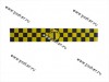 Наклейка - молдинг Такси на магните 7,5х50см 2 полосы желтая 59150