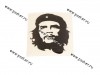 Наклейка Che gevara вырезная 10х10см черная 10686