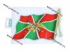 Наклейка Флаг ПогранВойска 17х24см 2шт 10927