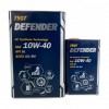 Моторное масло Mannol 56610 Defender 10w40 SL 4л.+1л METAL 56610