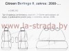 Чехлы на сиденья Citroen Berlingo II (08-12, 12-15, 15-) [Z03]|Z12 28-004-032-0006