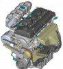 Двигатель ЗМЗ-409  УАЗ АИ-92, КПП "DYMOS", ЕВРО-4  40905.1000400-30 20484