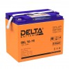 Аккумулятор Delta GEL 12-75 12V 75Ah 15049