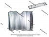 Шторка солнцезащитная Garde на лобовое стекло 140 х 70 см двухсторонняя фольга SHS14070 3217