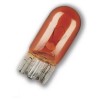 Лампа OSRAM 12V 5W безцокольная оранжевая (2827) 7474