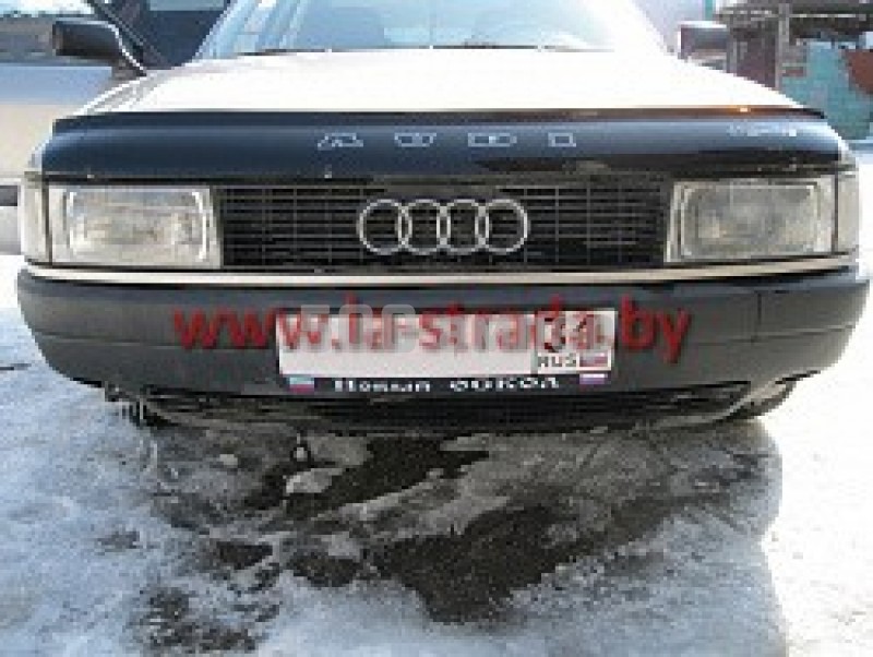Дефлектор капота Audi 80 B3 (87-91) [AD03] VT52 (Россия) 04-084-000-0008
