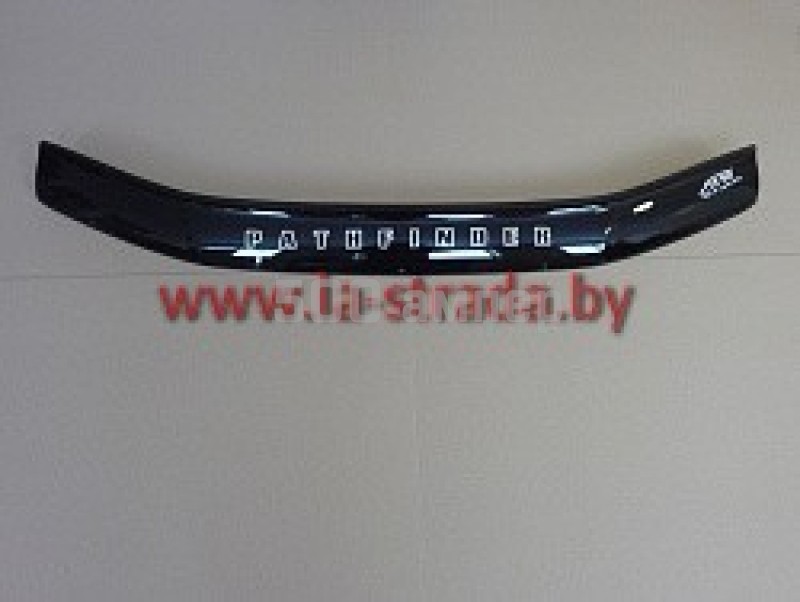 Дефлектор капота Nissan Pathfinder R51 (04-10) [NS25] VT52 (Россия) 04-084-000-0474