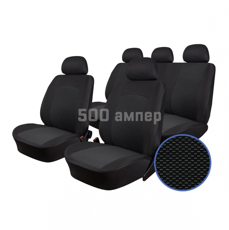 Чехлы на сиденья VW T5 (03-) (9 Seats) 28-022-092-0058