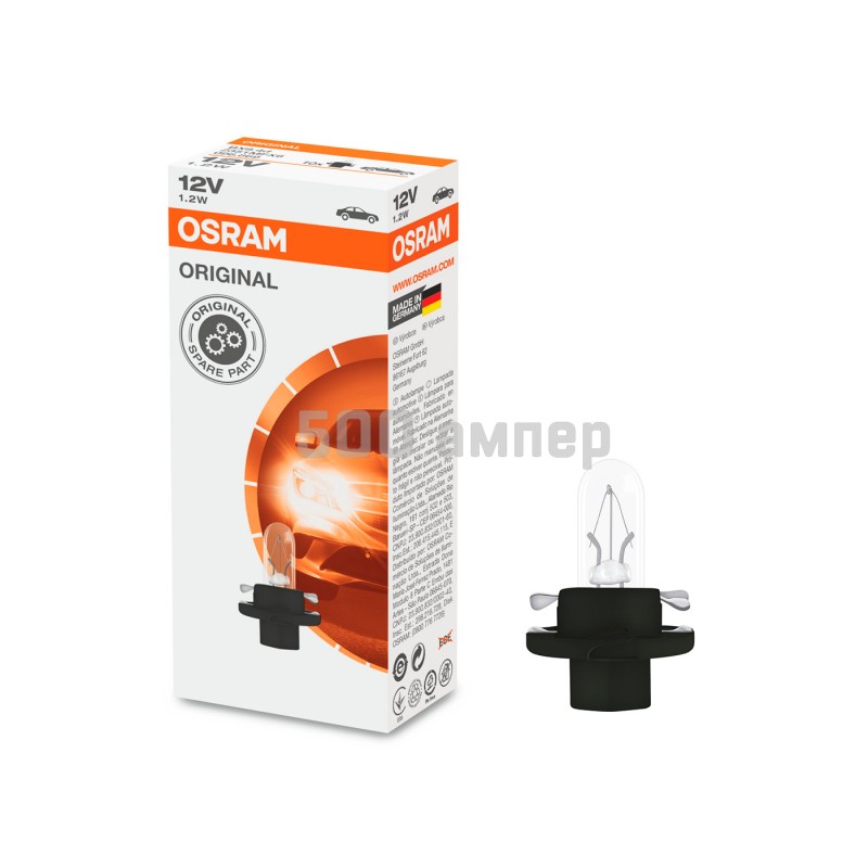 Лампа Osram 1.2W черный цоколь 2721MFSL 31843
