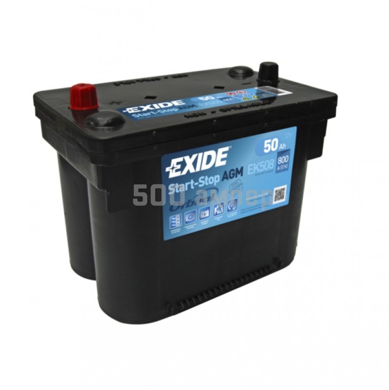 Аккумулятор EXIDE AGM EK508 50Ah 800A R+ EK508_EXI