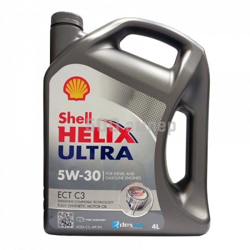 Масло Shell Helix Ultra 5W30 ECT C3 4л (BMW LL-04) 33199