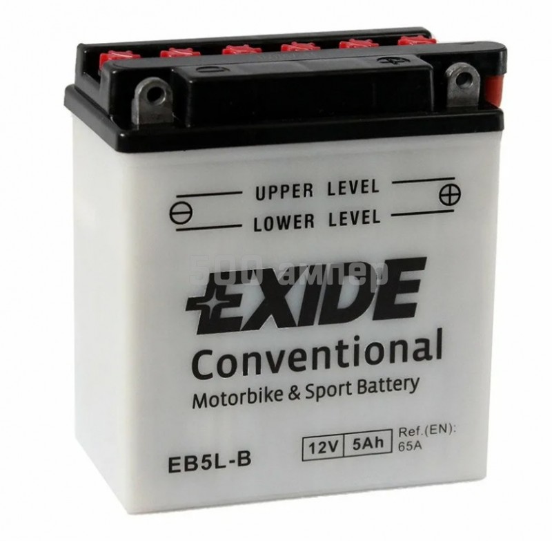 Аккумулятор EXIDE CONVENTIONAL 12V 5AH 60A ETN (EB5LB) EB5LB_EXI