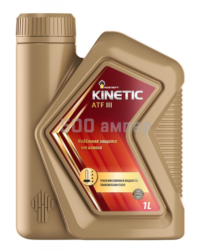 Жидкость трансмиссионная ROSNEFT Kinetic ATF III 1л 40817532