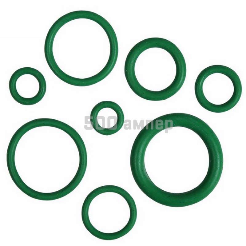 Набор резиновых колец FORCH 20шт 6.4х1.78 зелёные 5380161012