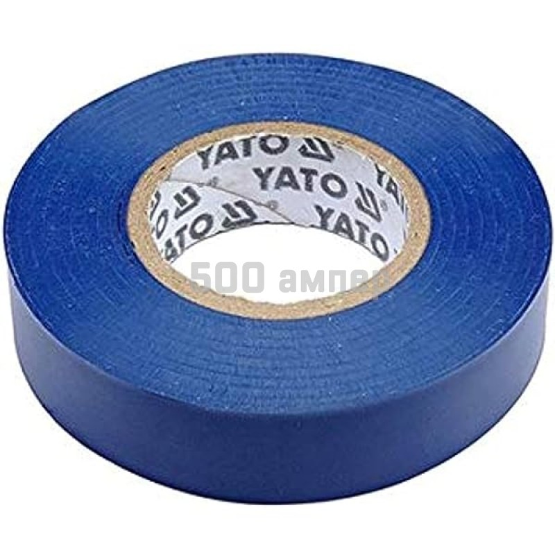 Изолента ПВХ YATO 19 мм х 20 м, синяя YT-81651