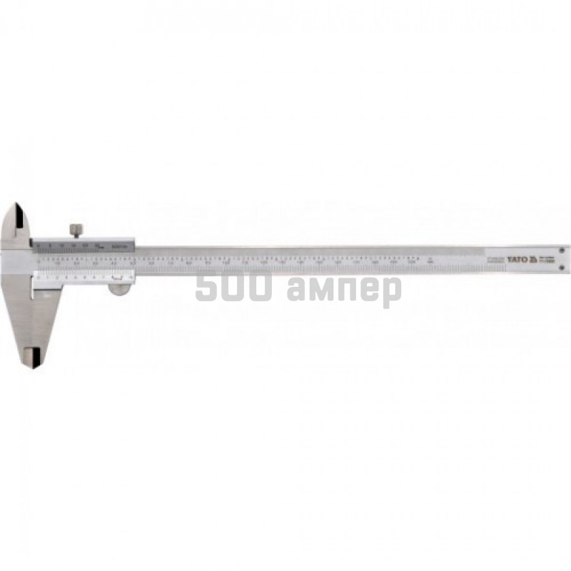 Штангенциркуль YATO 200 мм, точность - 0.02 мм YT-72003