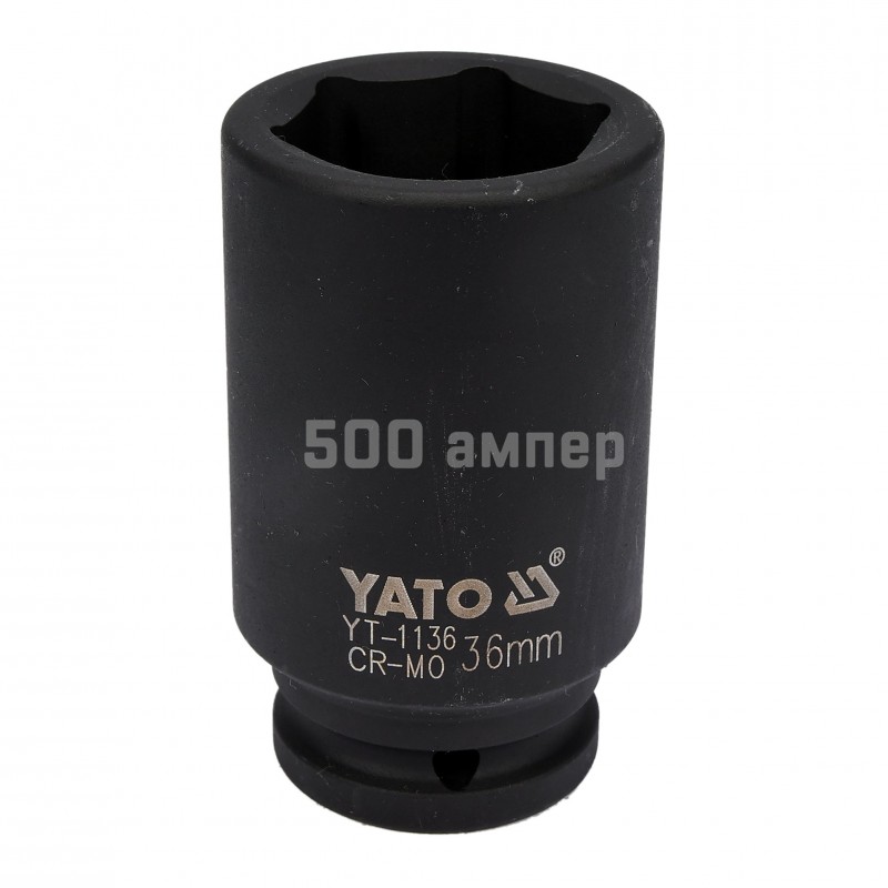 Головка ударная глубокая YATO 36 мм, 6 гр, 3/4" YT-1136