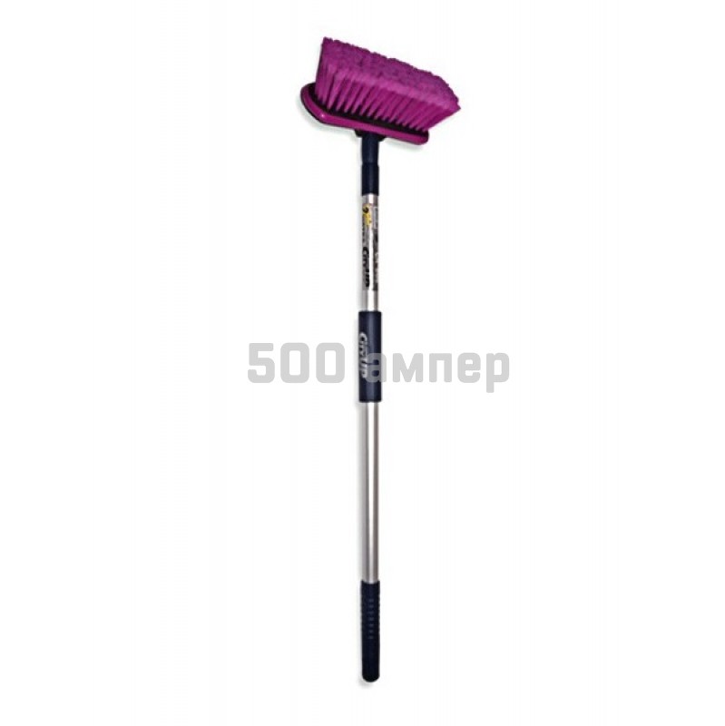 Щетка для мытья не телескопическая с длинной ручкой CityUp 130см CA-603