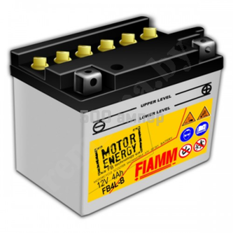 Аккумулятор FIAMM 4Ah 20А (120x70x92) 7904436
